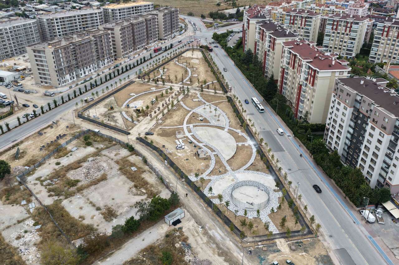 Konya’nın 349 bin kişilik ilçesi yeşillendi! 76 bin metrekarelik yatırım yapıldı 8